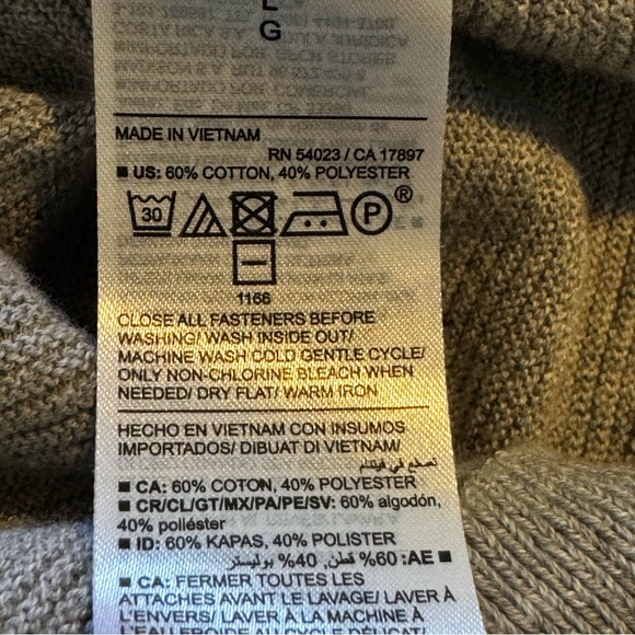 Old Navy Men's Gray Polo Shirt Size Large - Picture 6 of 6